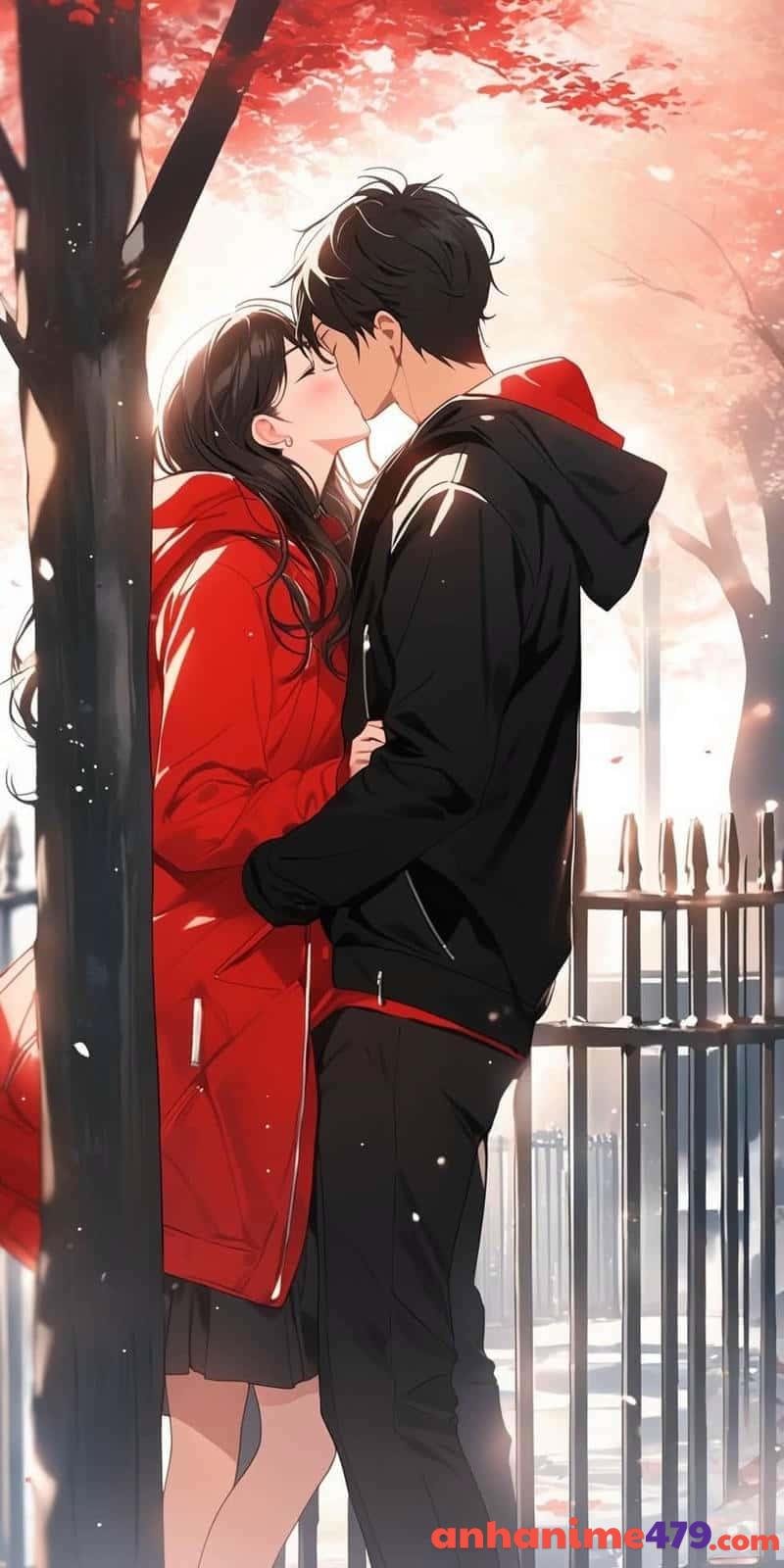anime hôn nhau hình