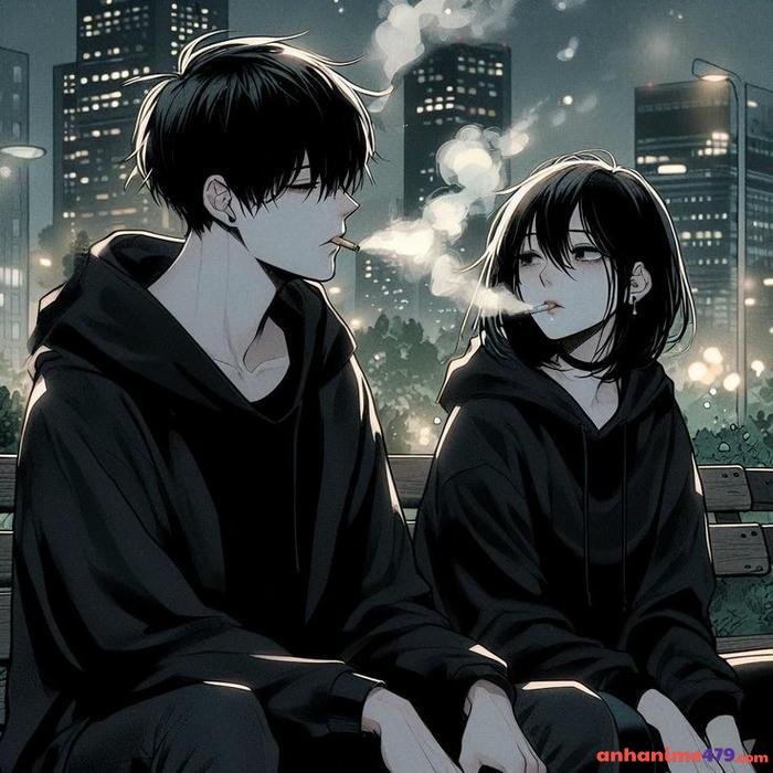 anime hút thuốc siêu ngầu