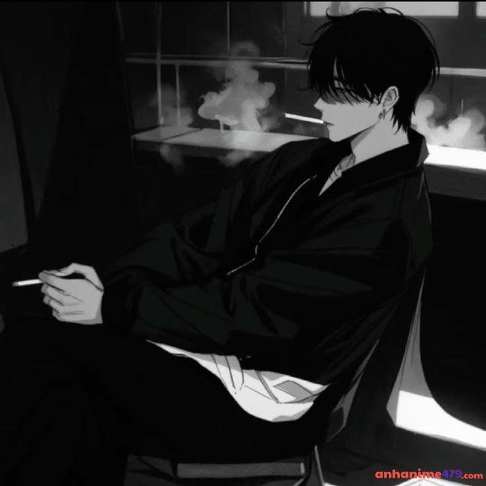 anime hút thuốc trầm lặng