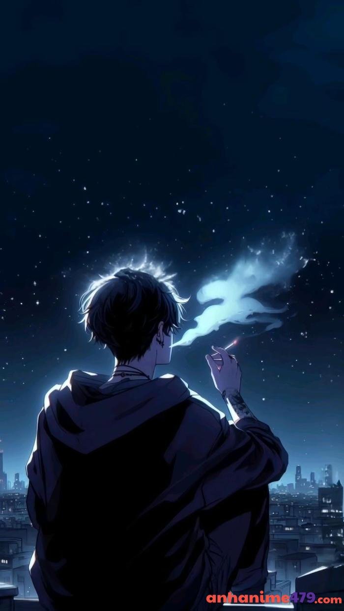 anime hút thuốc u sầu