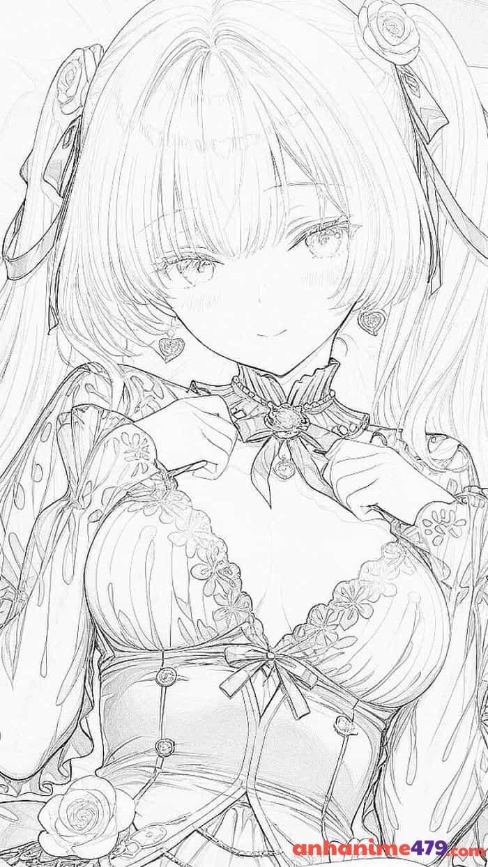 anime không màu nghệ thuật