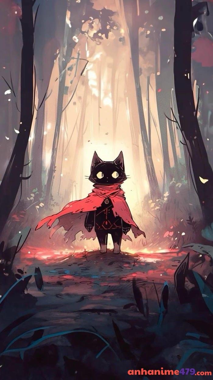 anime mèo ngầu