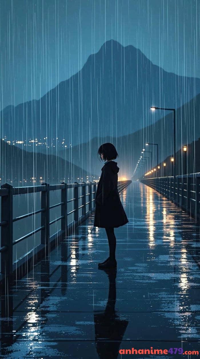 anime mưa rơi nhẹ