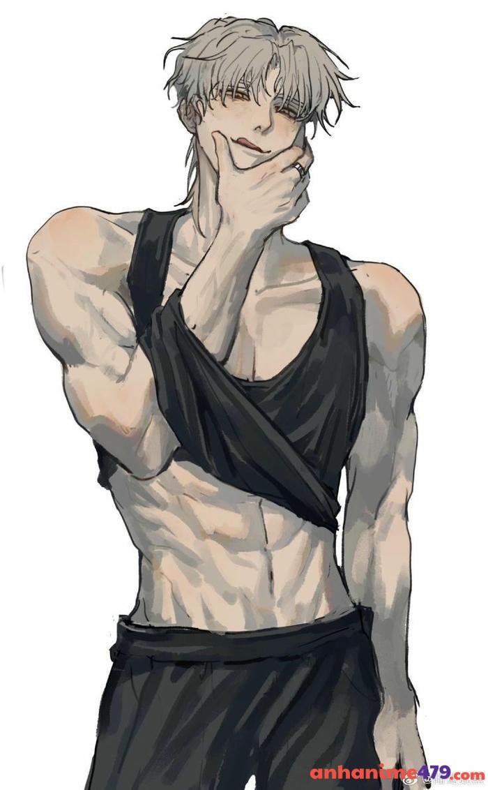 anime nam 6 múi cơ bắp