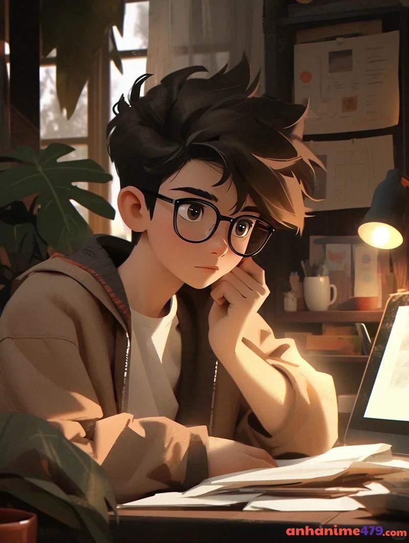 anime nam trong lớp học