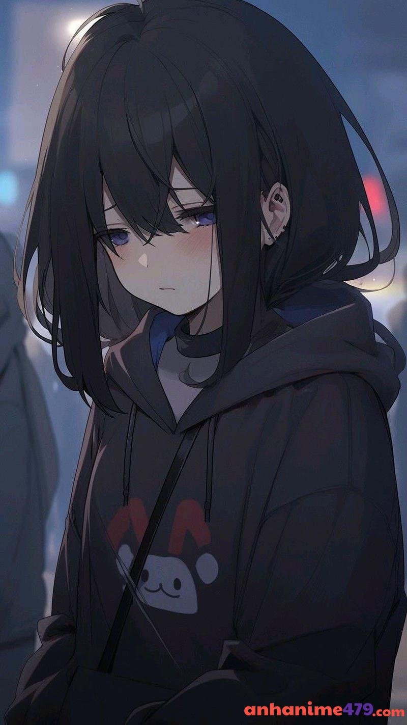 anime nữ buồn hình nền