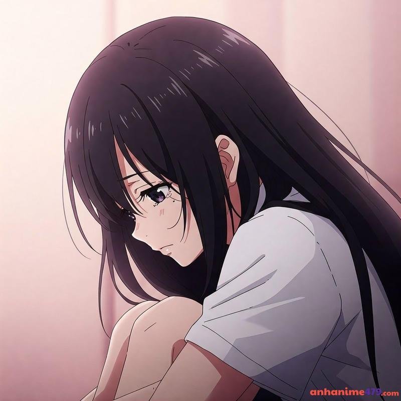 anime nữ buồn khóc