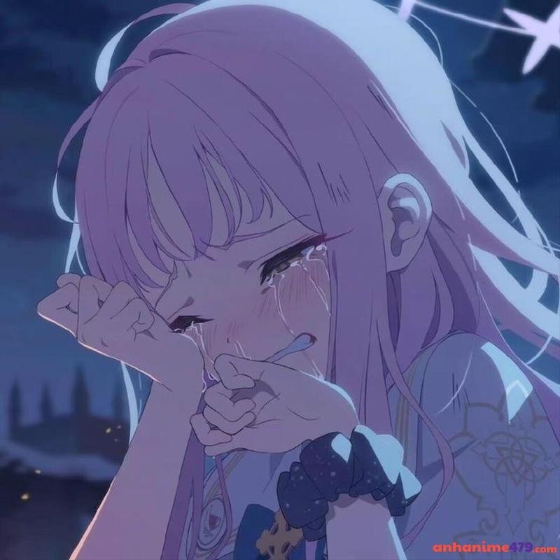 anime nữ buồn khócc