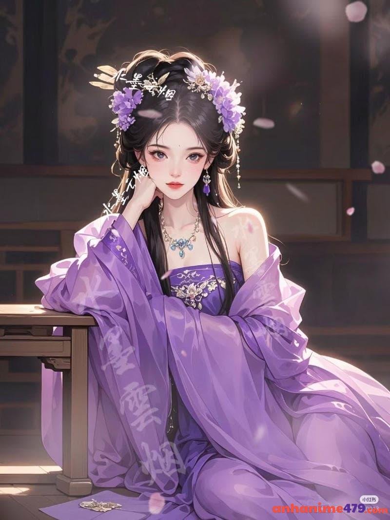 anime nữ cổ trang lực