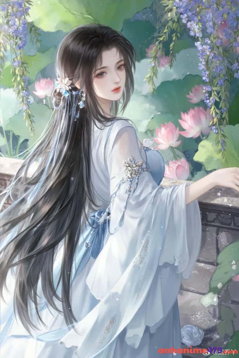 anime nữ cổ trang nhẹ nhàng