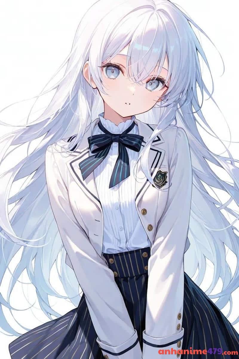 anime nữ học sinh xinh hình