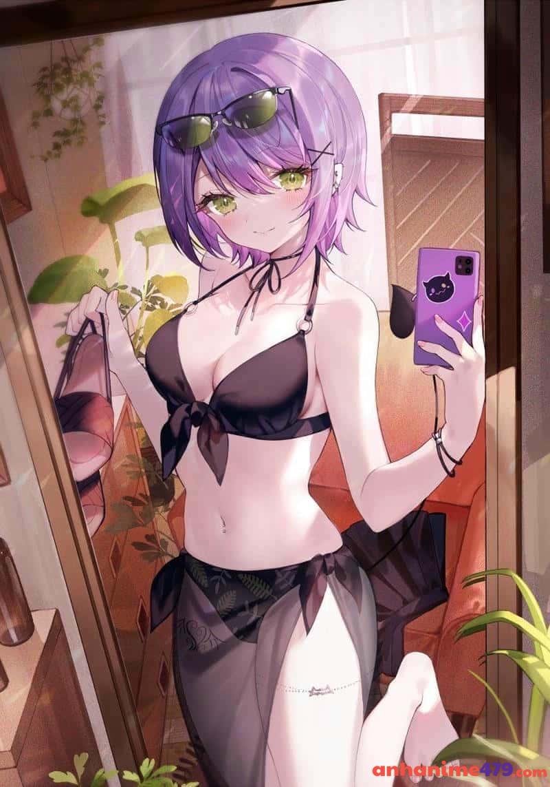 anime nữ mặc bikini xinh đẹp