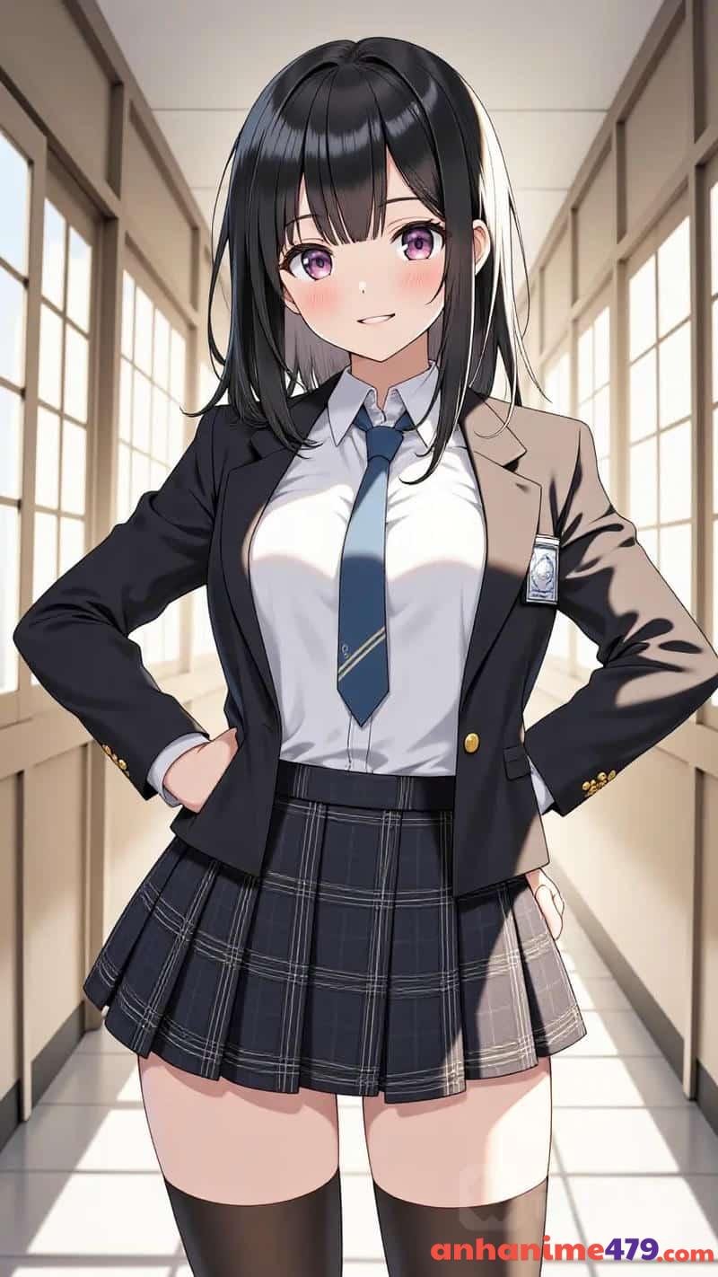 anime nữ sinh đẹp