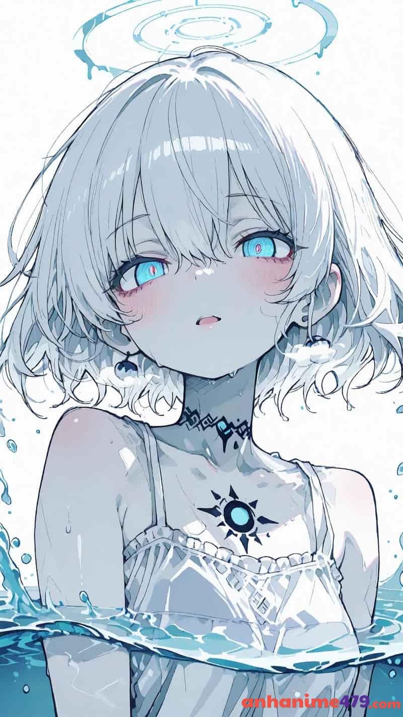 anime nữ tóc ngắn ảnh hình