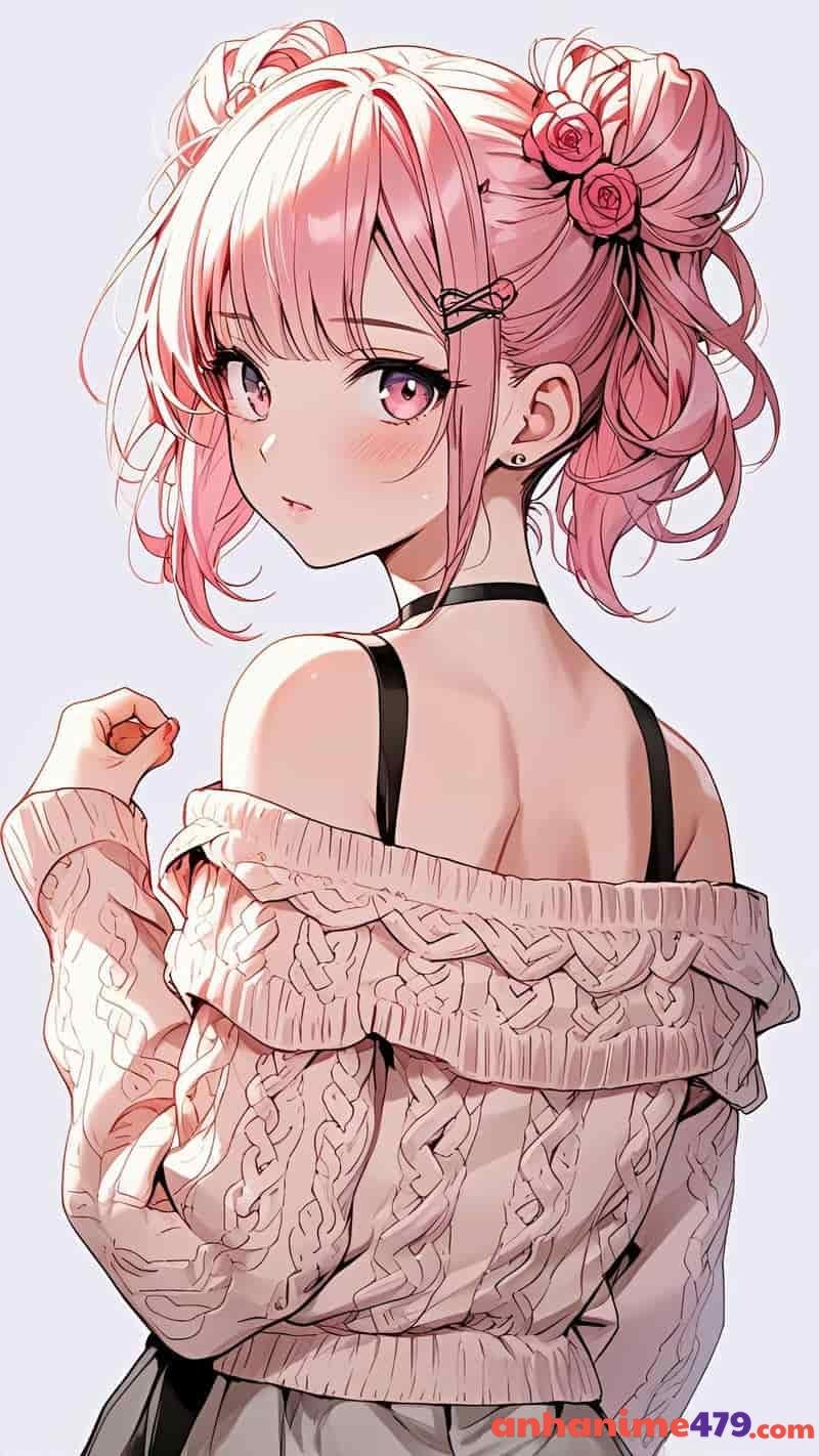 anime nữ tóc ngắn xinh đpẹ