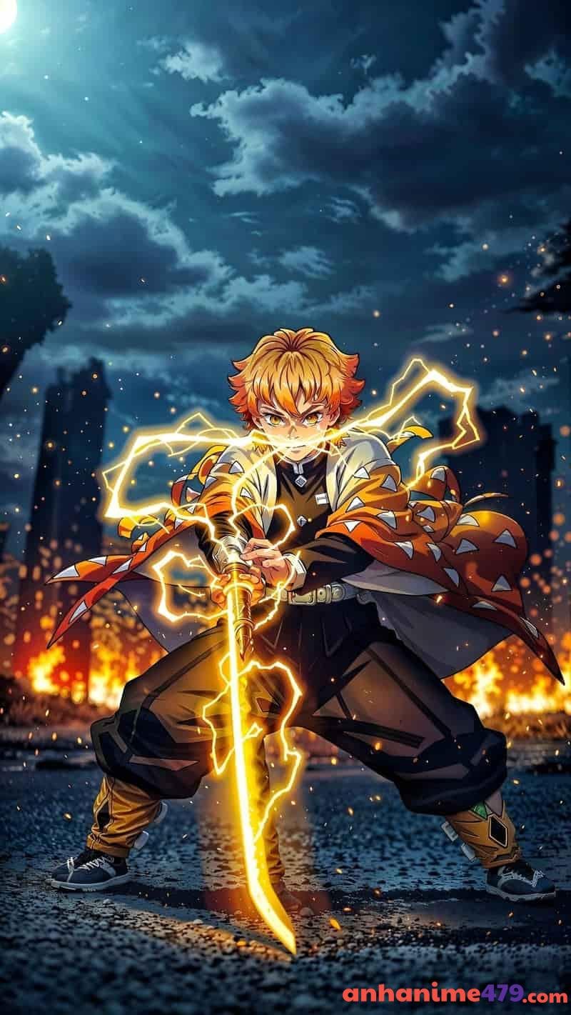 anime thanh gươm diệt quỷ ảnh nền