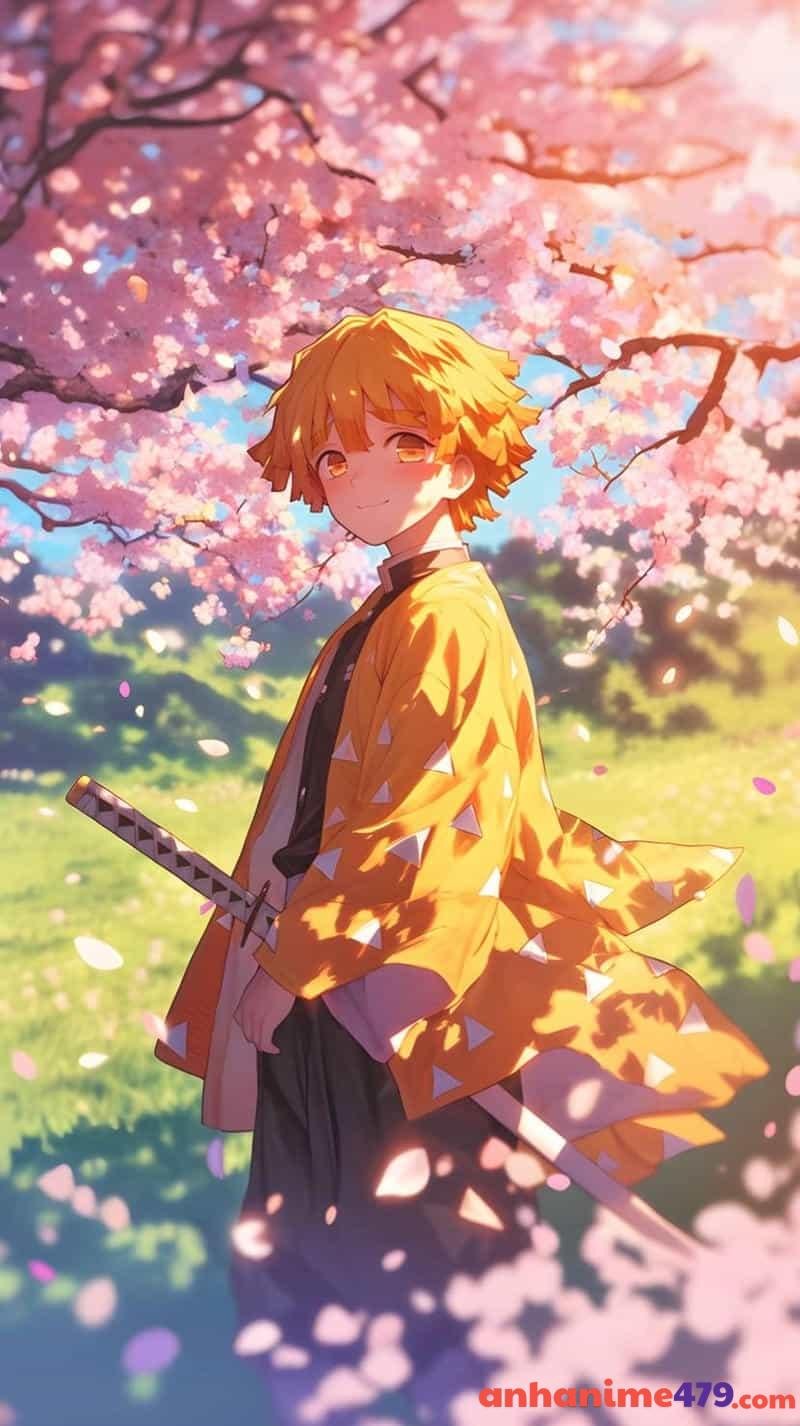 anime thanh gươm diệt quỷ nền chill