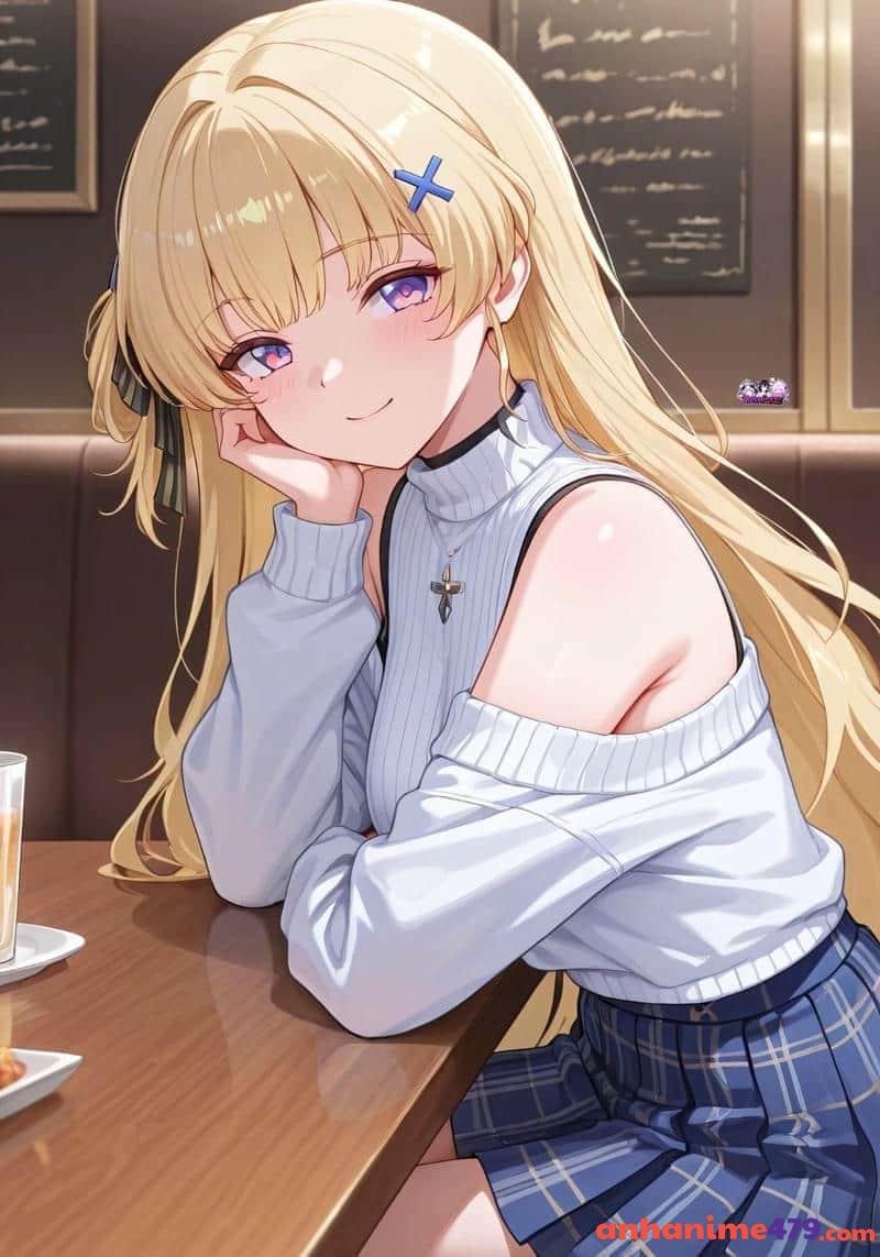 anime tóc vàng ảnh