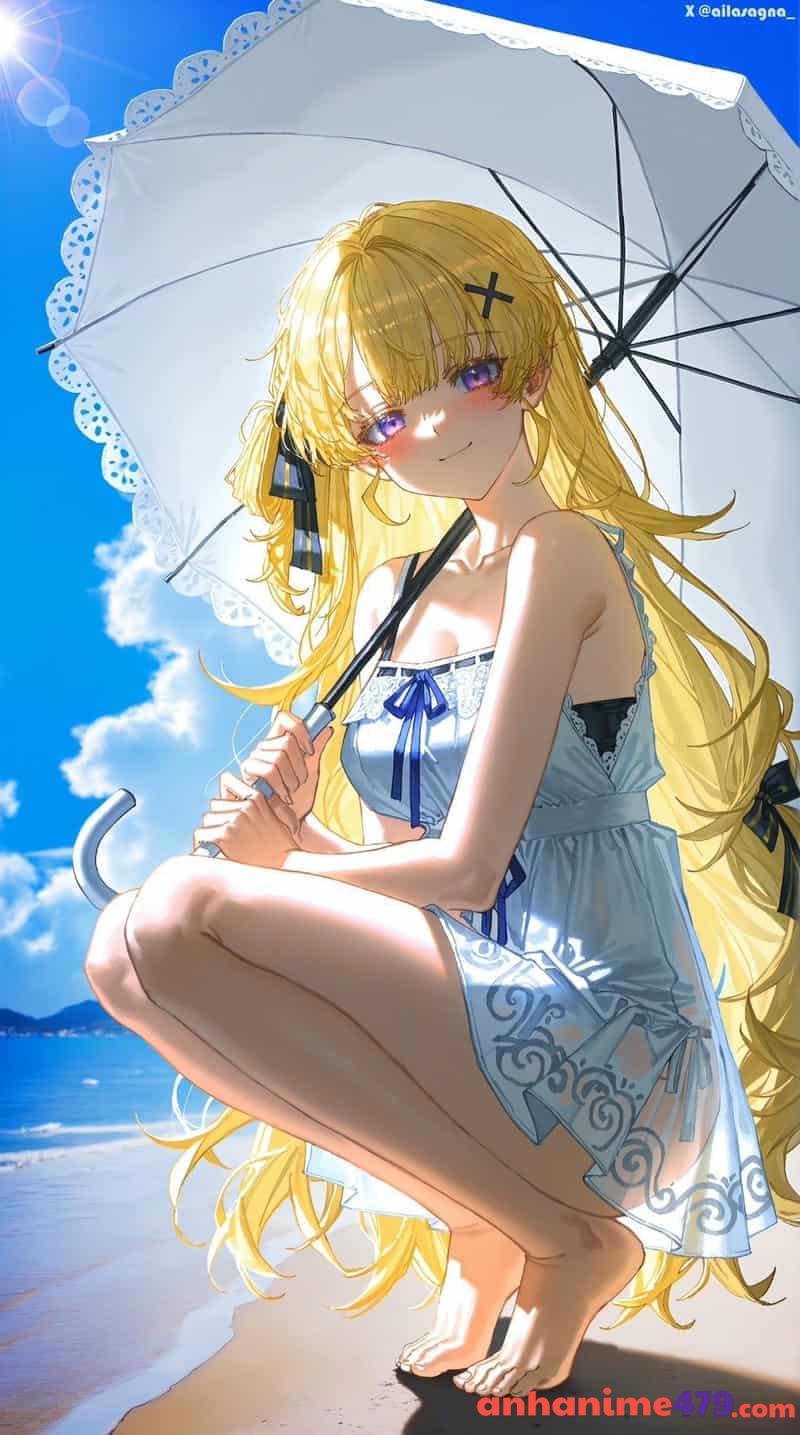 anime tóc vàng đẹp