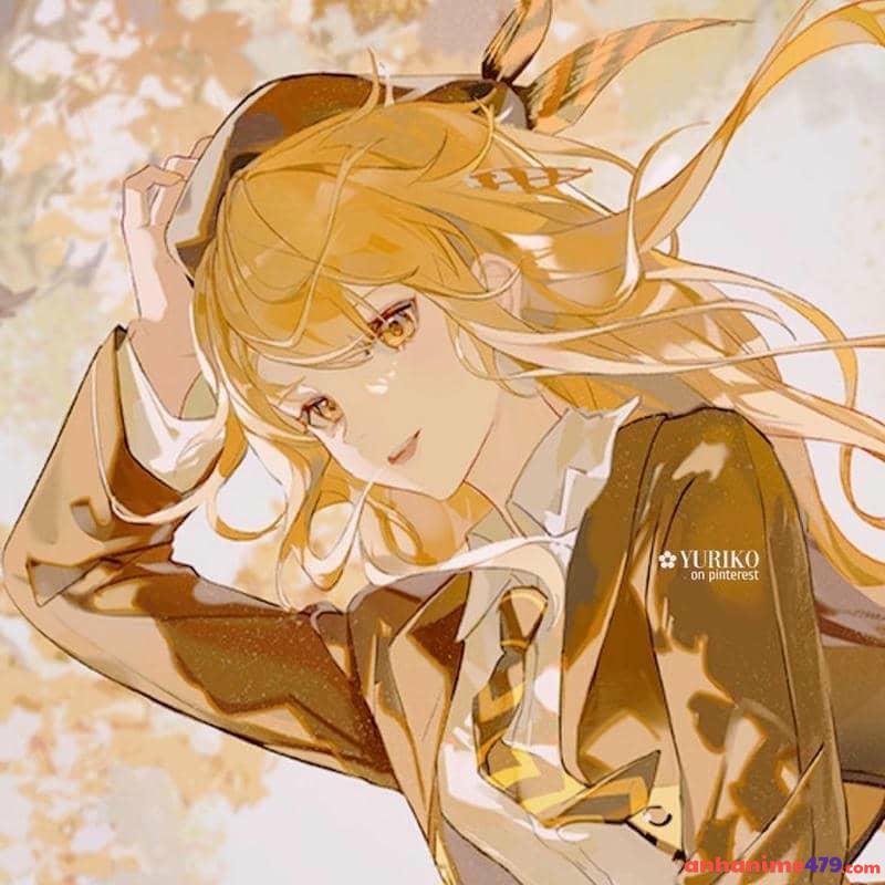 anime tóc vàng mê đẹp