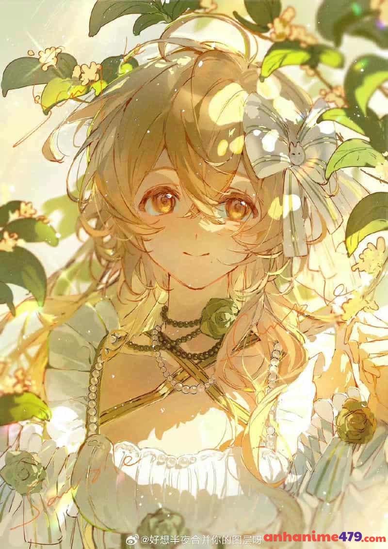 anime tóc vàng thơ