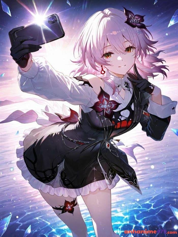 background anime bầu trời sao