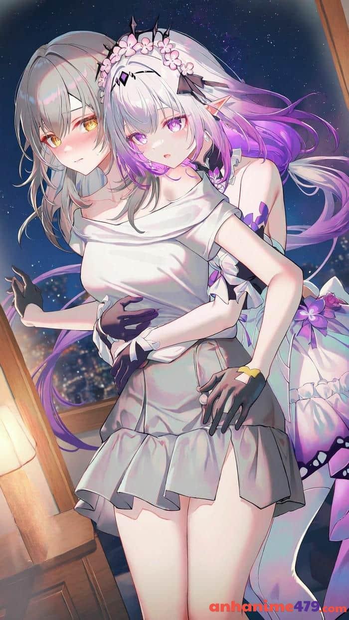 background anime trừu tượng