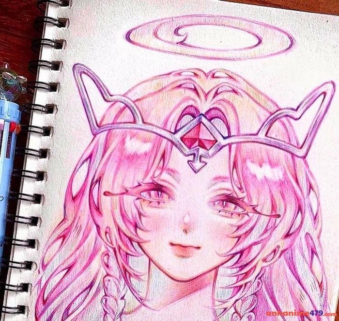 bản vẽ anime kỹ thuật số