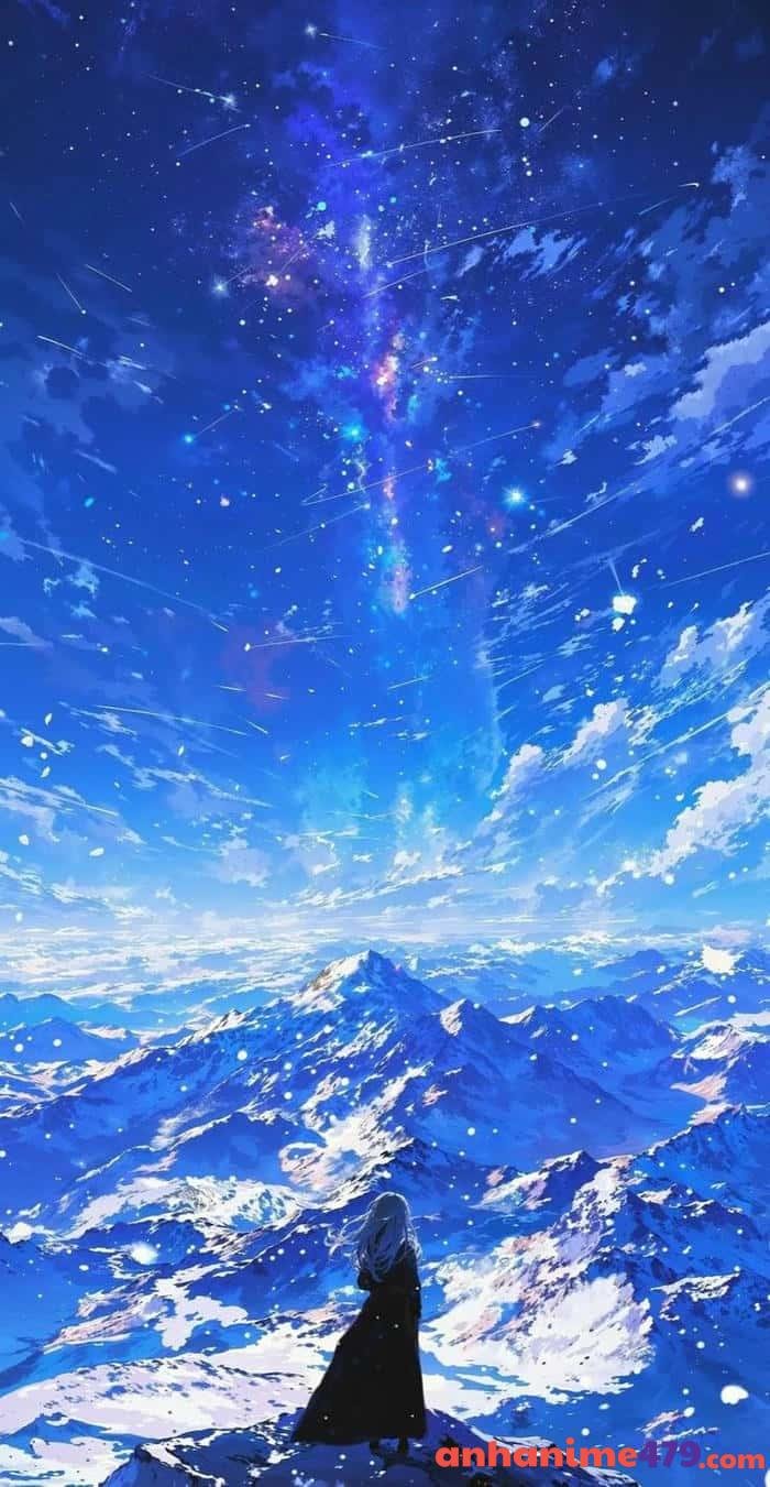 bầu trời anime đẹp