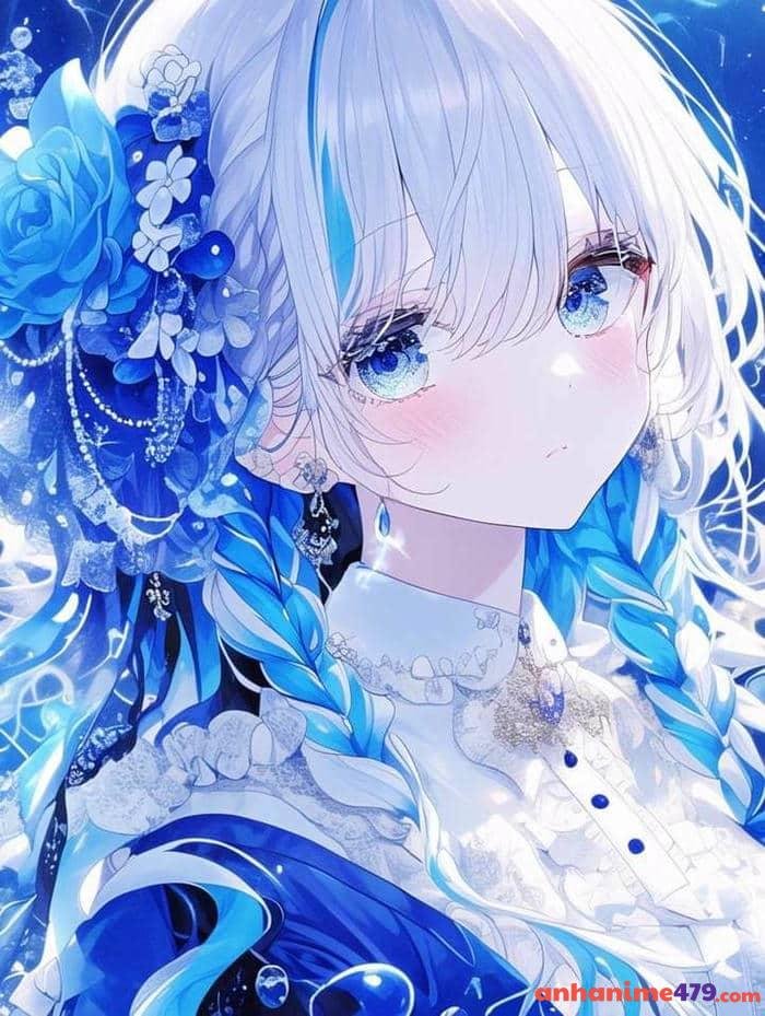 bầu trời xanh anime