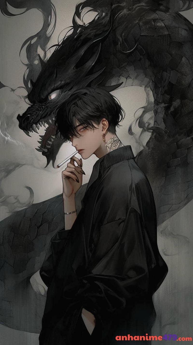 bìa ảnh anime ác quỷ lạnh lùng đẹp