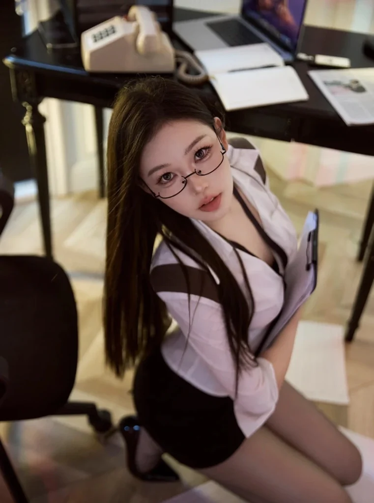 bộ cosplay thư ký