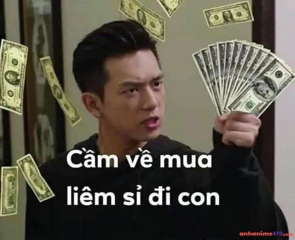 cầm tiền và đi mua liêm sỉ