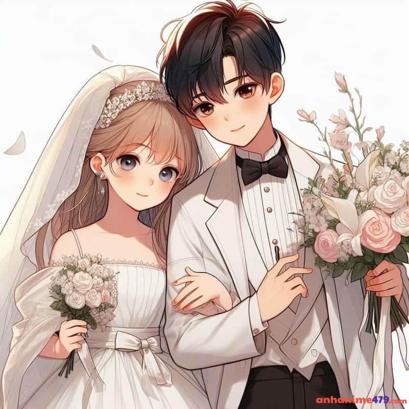 chụp ảnh cưới anime