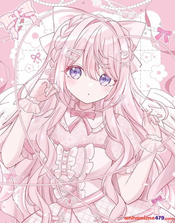 cô gái hồng dễ