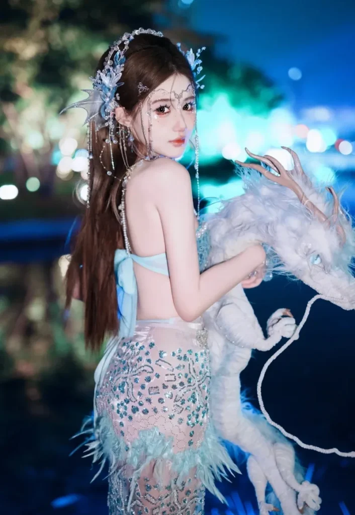 cosplay mermaid girl dễ thương