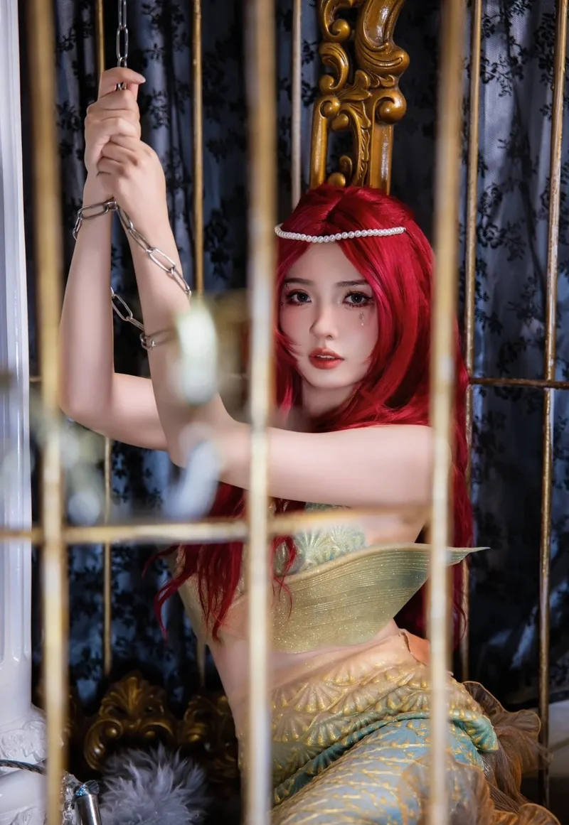 cosplay nàng tiên cá nghệ thuật