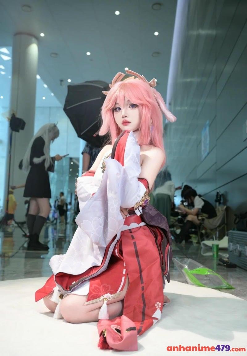 cosplay yae miko 1