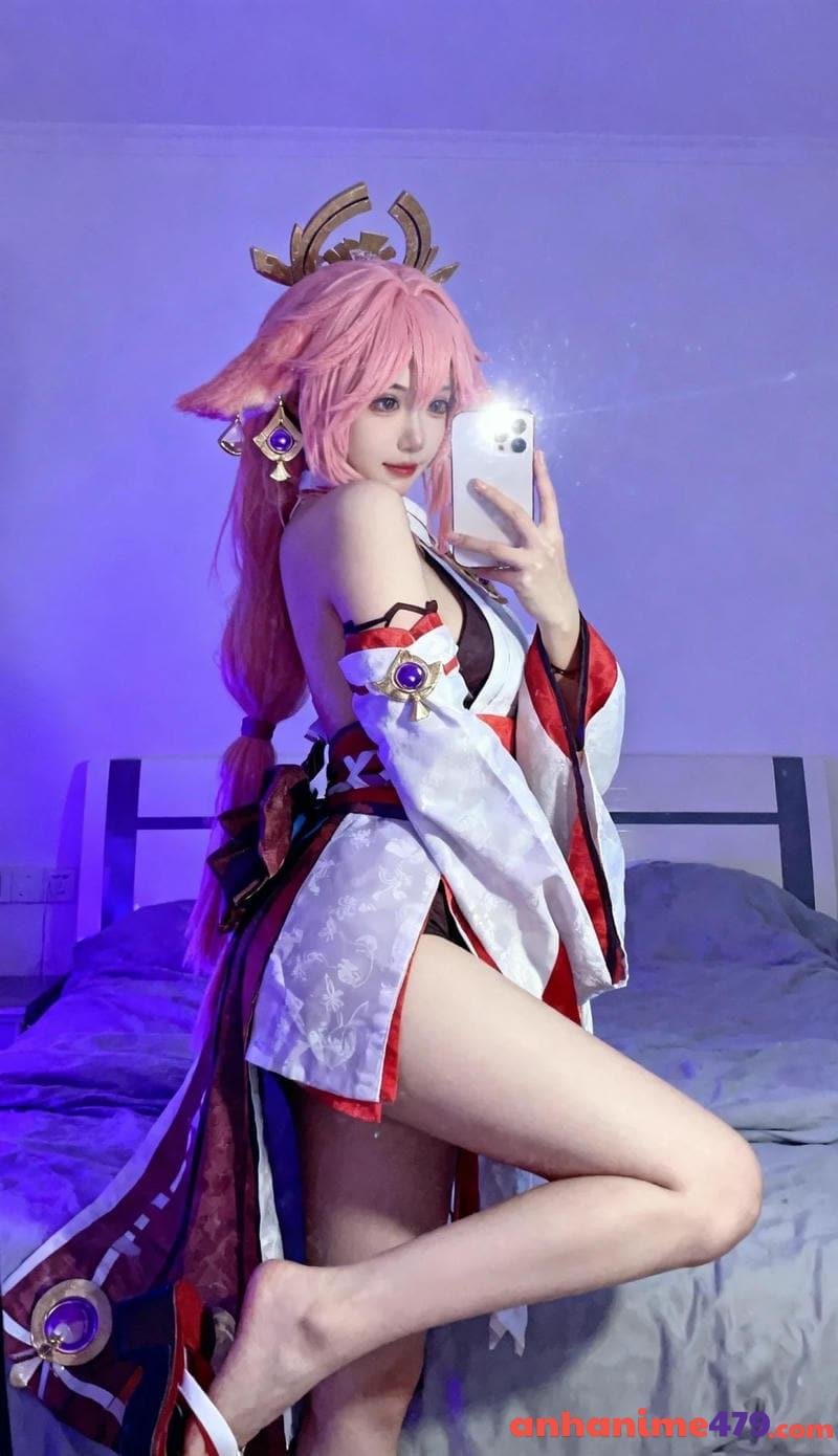 cosplay yae miko 14