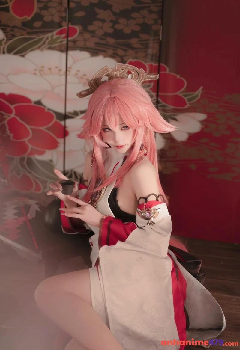cosplay yae miko 19