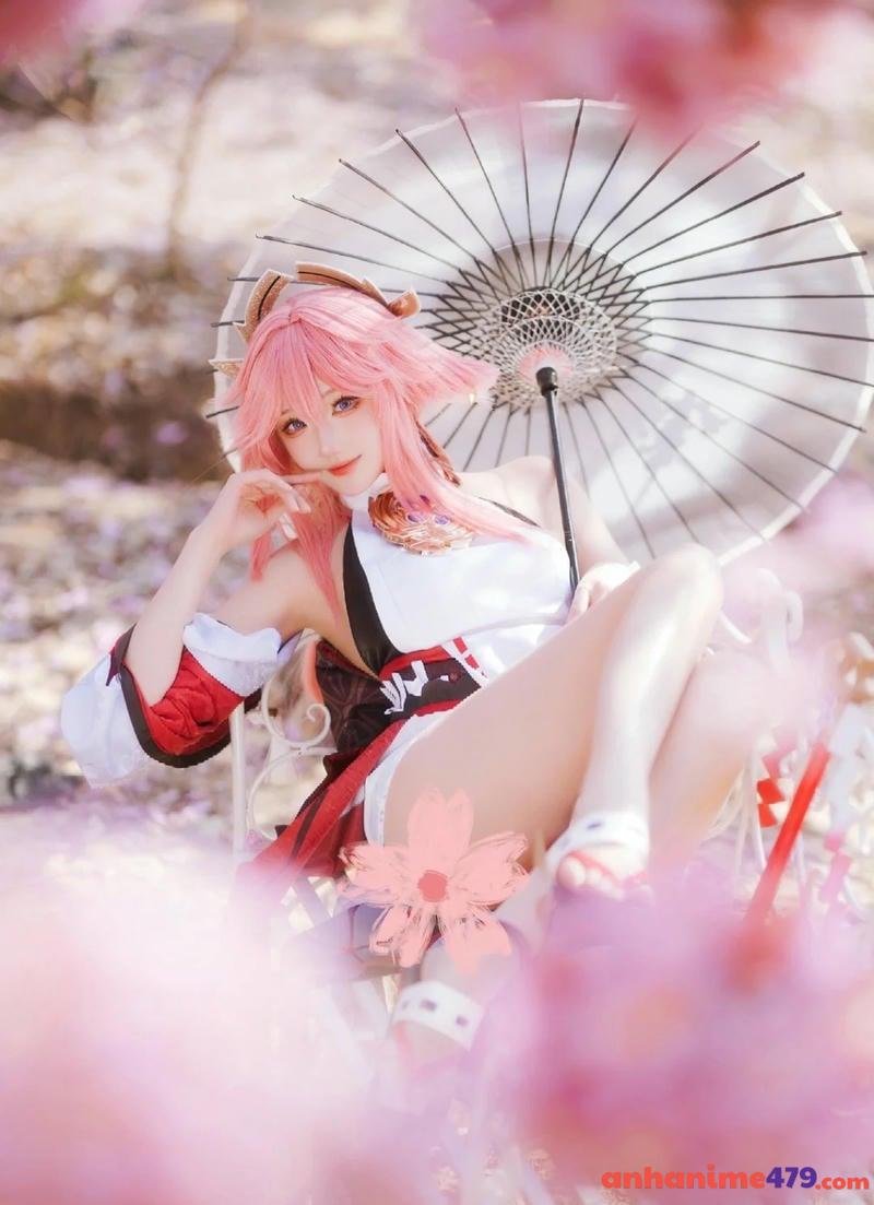 cosplay yae miko 29