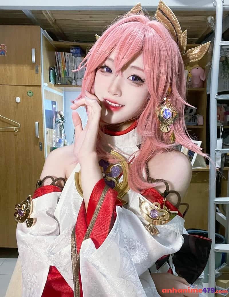 cosplay yae miko 31