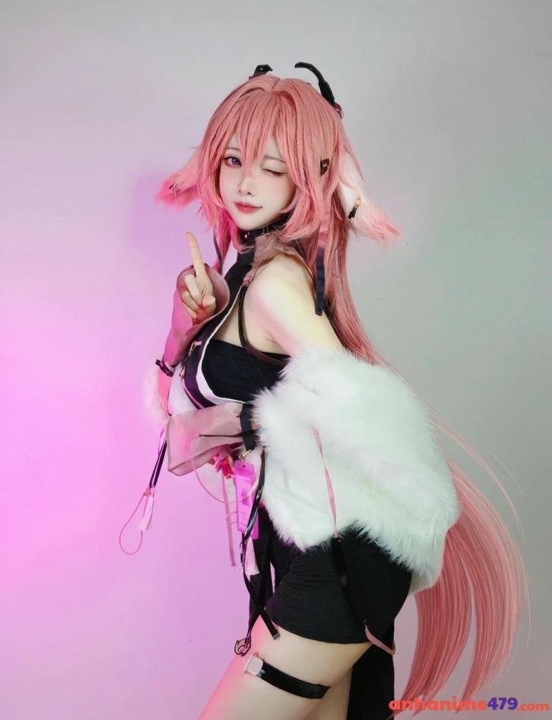 cosplay yae miko 37