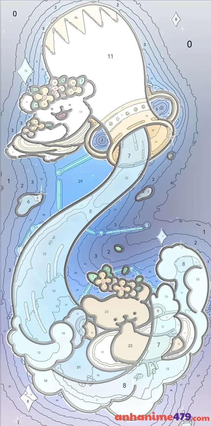 cung bảo bình anime phong cách riêng