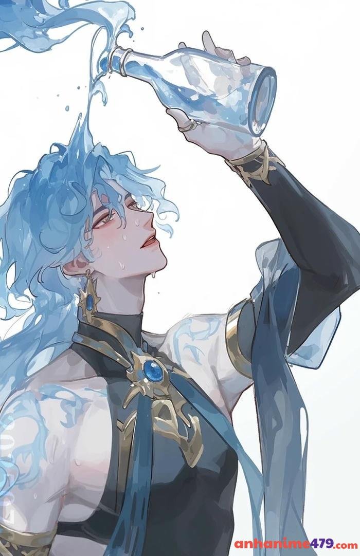 cung bảo bình anime quyến rũ