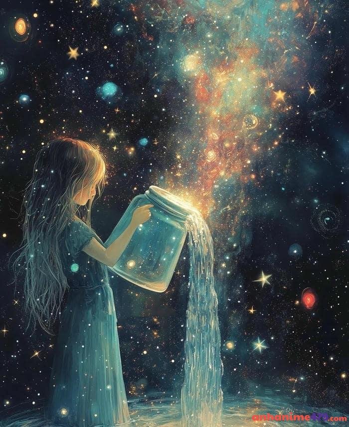 cung bảo bình nữ anime cuốn hút