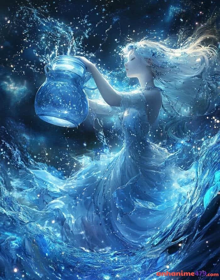 cung bảo bình nữ anime tinh tế