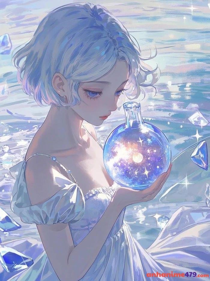 cung bảo bình nữ anime trẻ trung