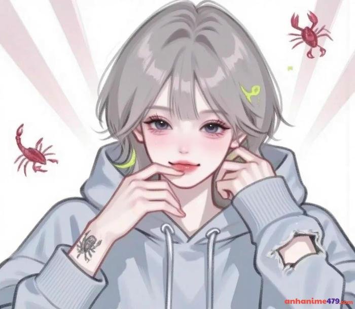 cung bọ cạp nữ anime thần thái