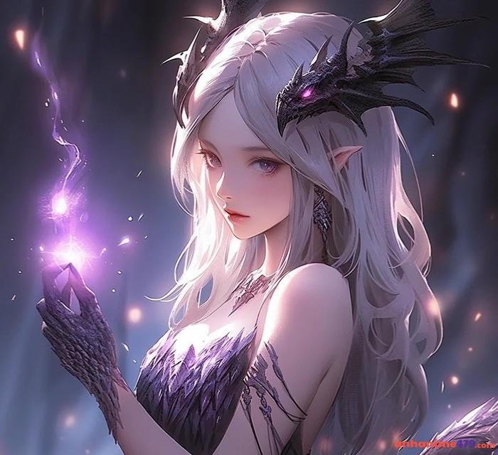 cung bọ cạp nữ anime xinh đẹp